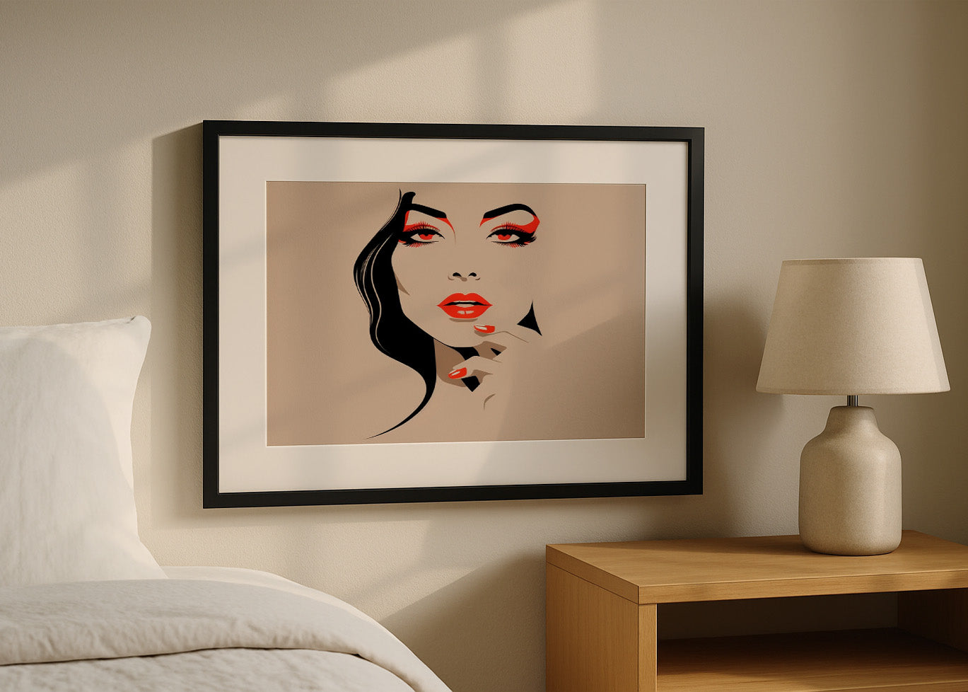 Cuadro Miradas que matan