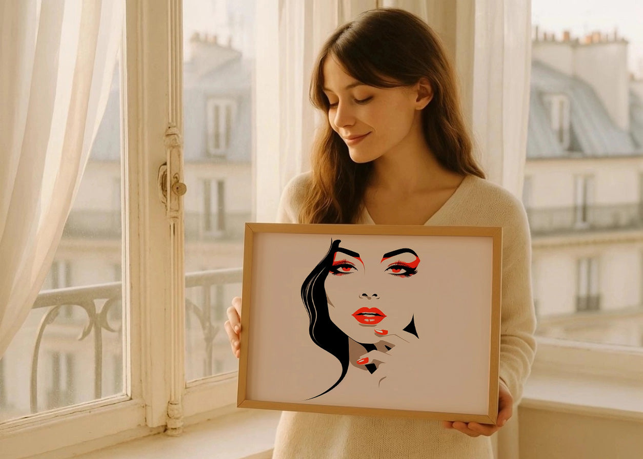 Cuadro Miradas que matan