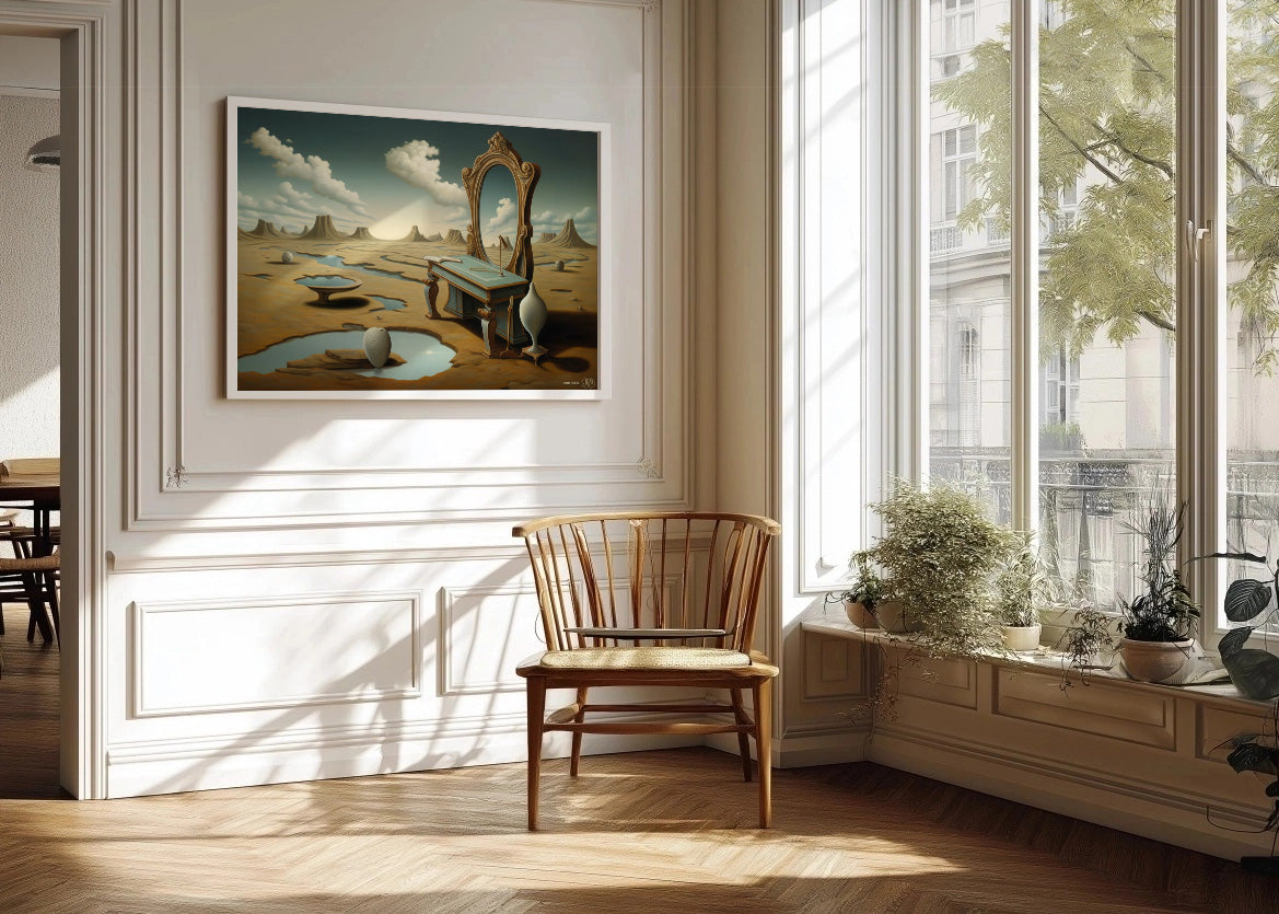 Cuadro ​Surrealismo de los espejos