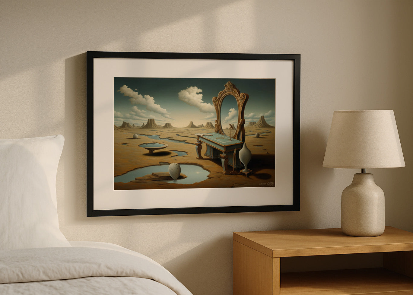 Cuadro ​Surrealismo de los espejos