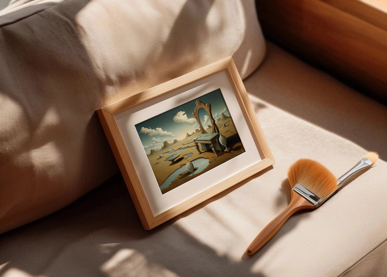 Cuadro ​Surrealismo de los espejos