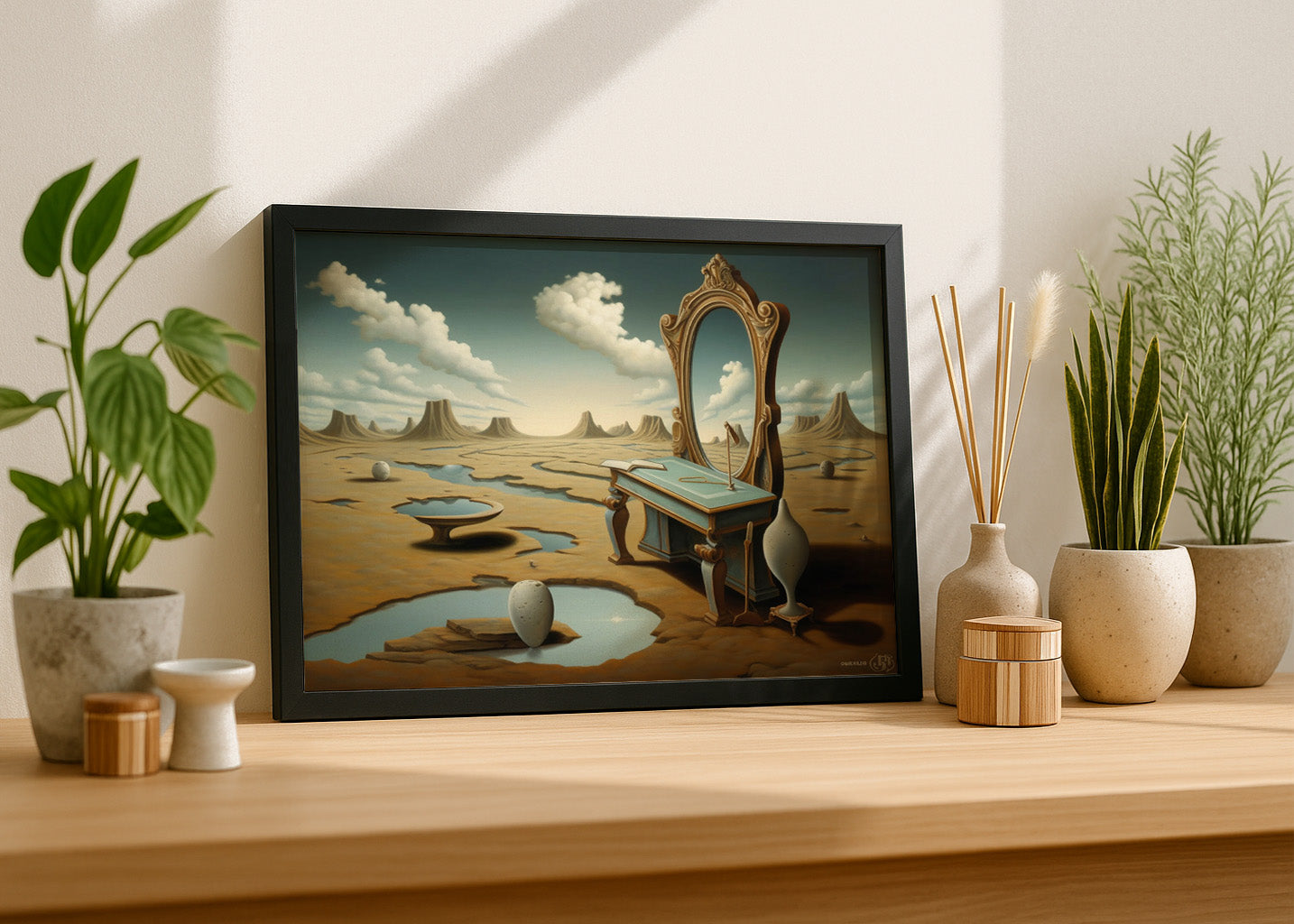 Cuadro ​Surrealismo de los espejos