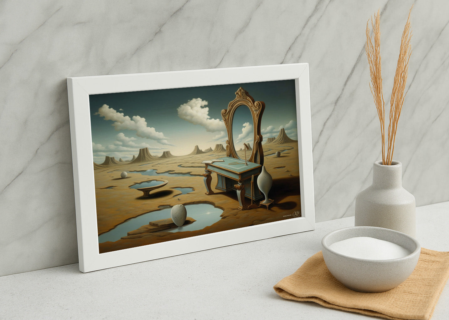 Cuadro ​Surrealismo de los espejos