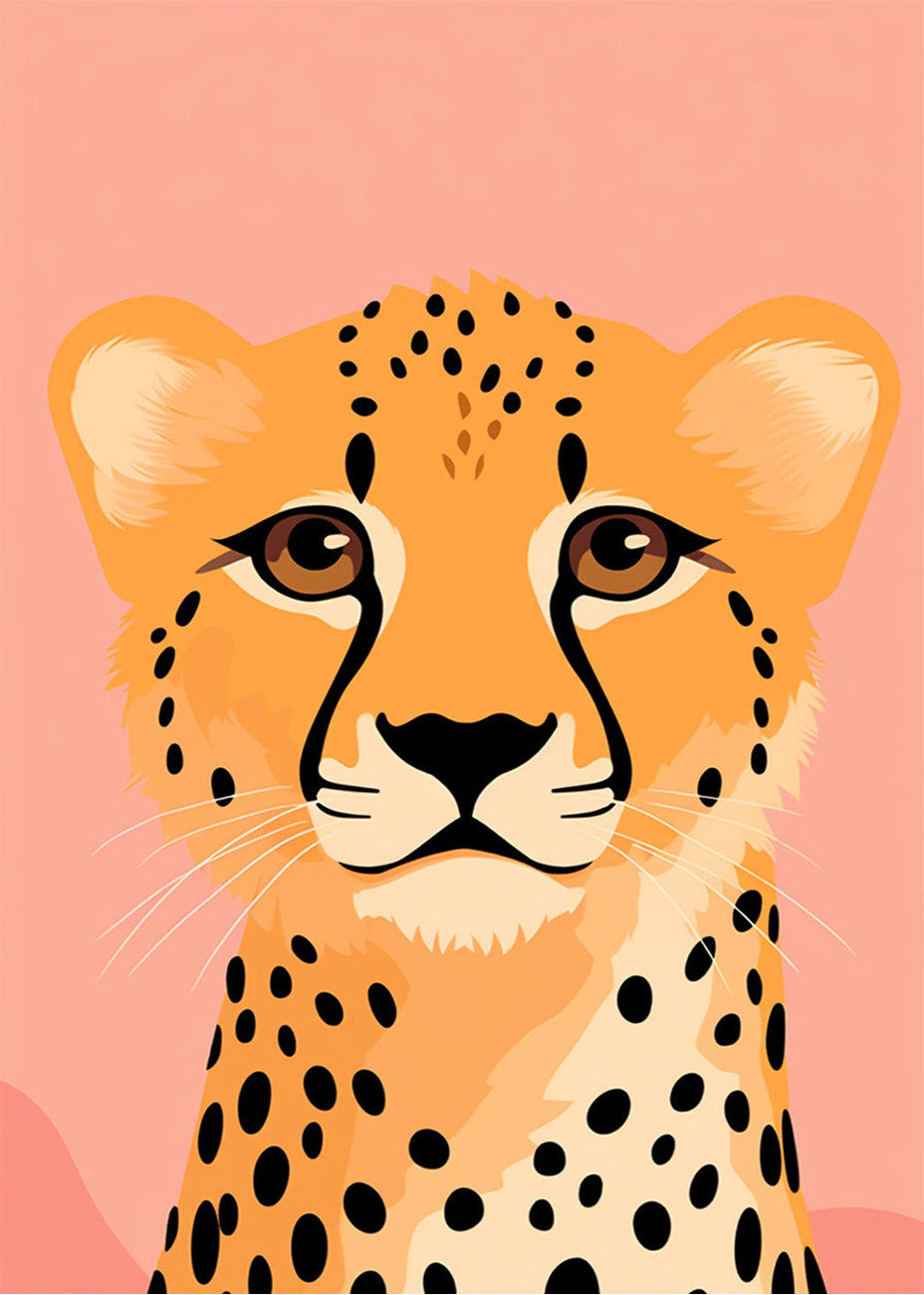 Cuadro Cute Cheetah