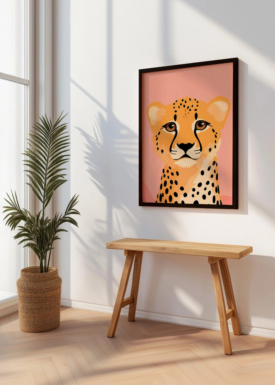Cuadro Cute Cheetah