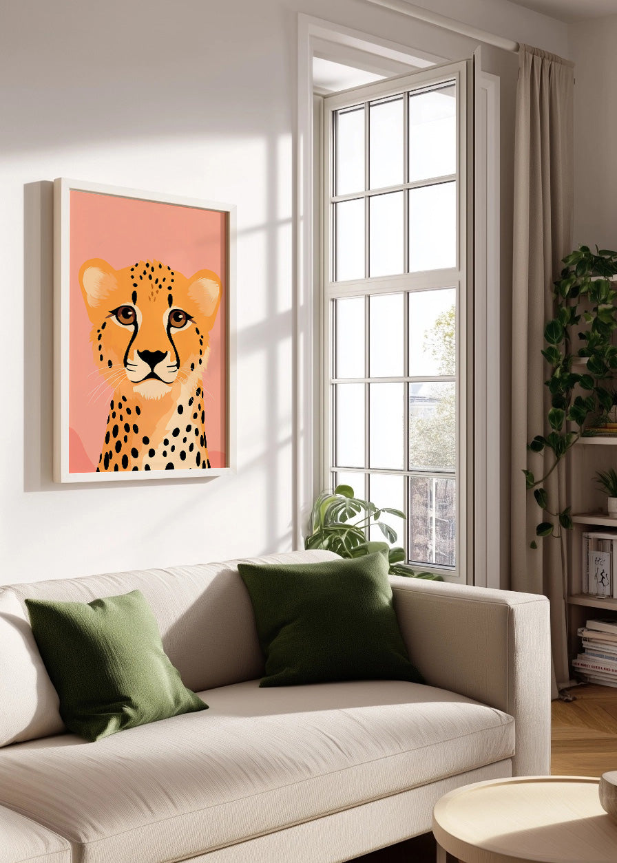 Cuadro Cute Cheetah
