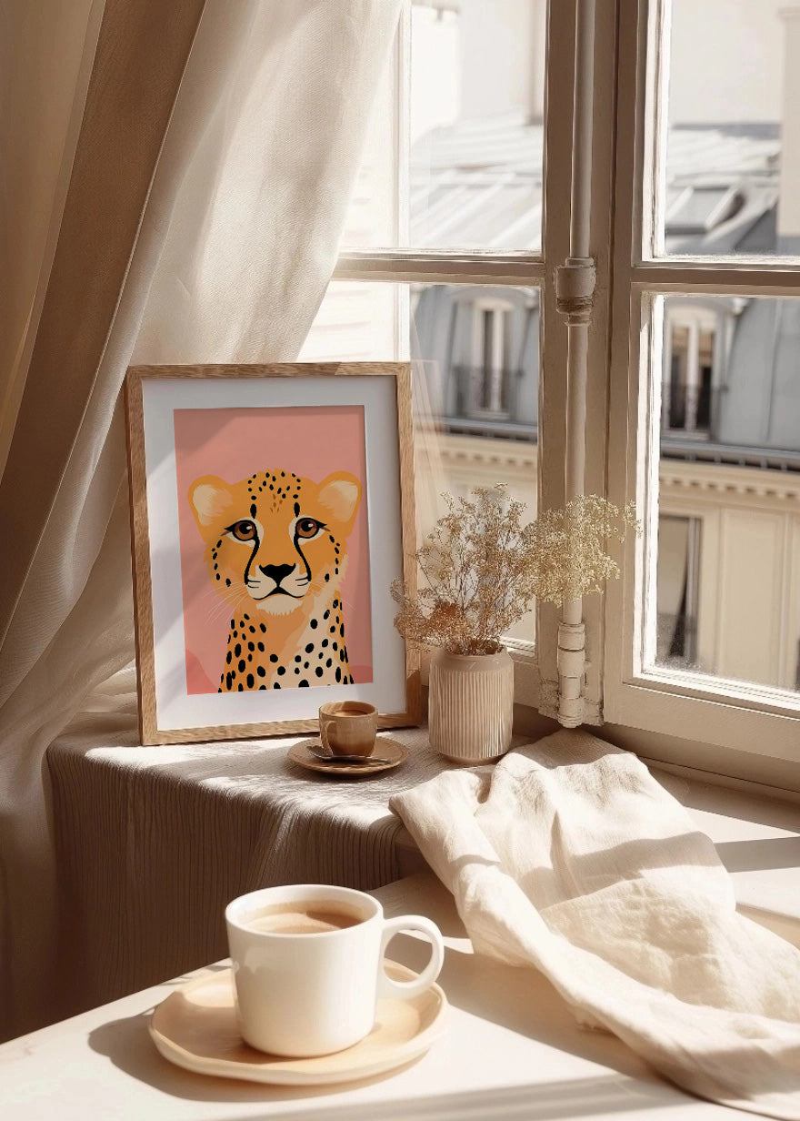 Cuadro Cute Cheetah