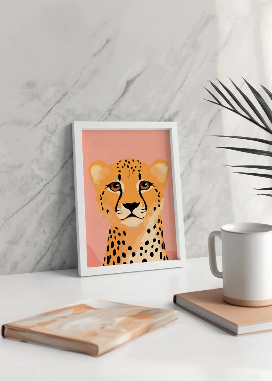 Cuadro Cute Cheetah