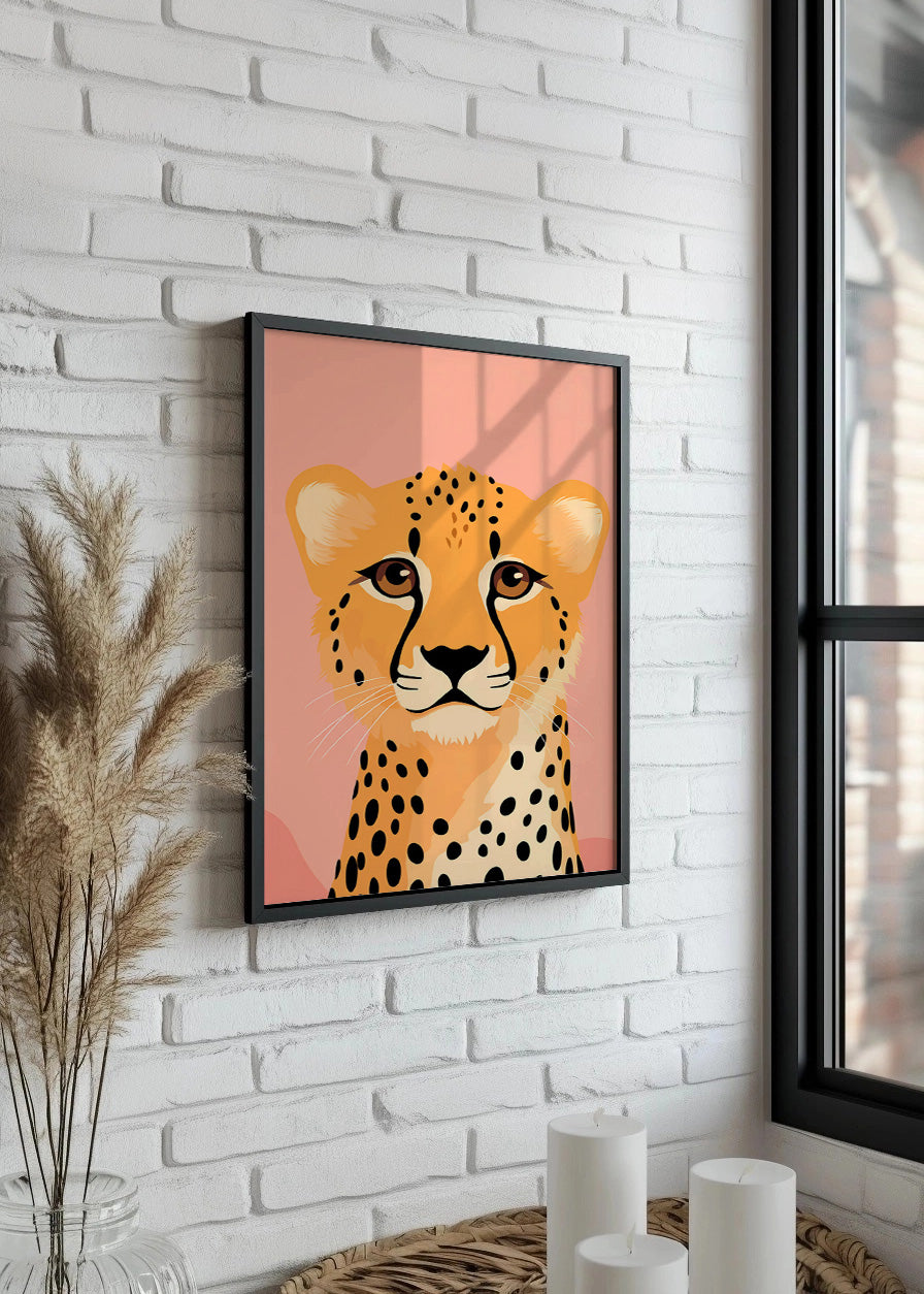 Cuadro Cute Cheetah