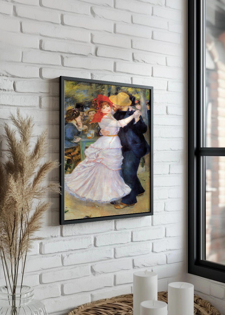 Cuadro Danza en Bougival (Renoir)