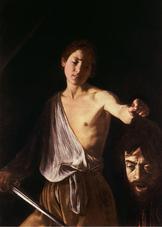Cuadro David con la cabeza de Goliat (Caravaggio)