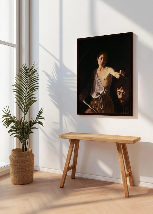 Cuadro David con la cabeza de Goliat (Caravaggio)
