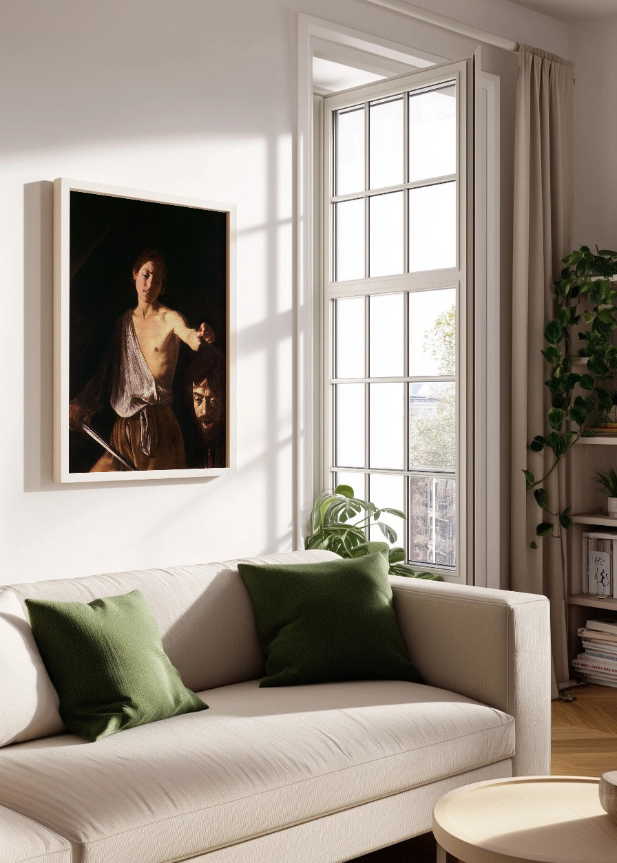 Cuadro David con la cabeza de Goliat (Caravaggio)