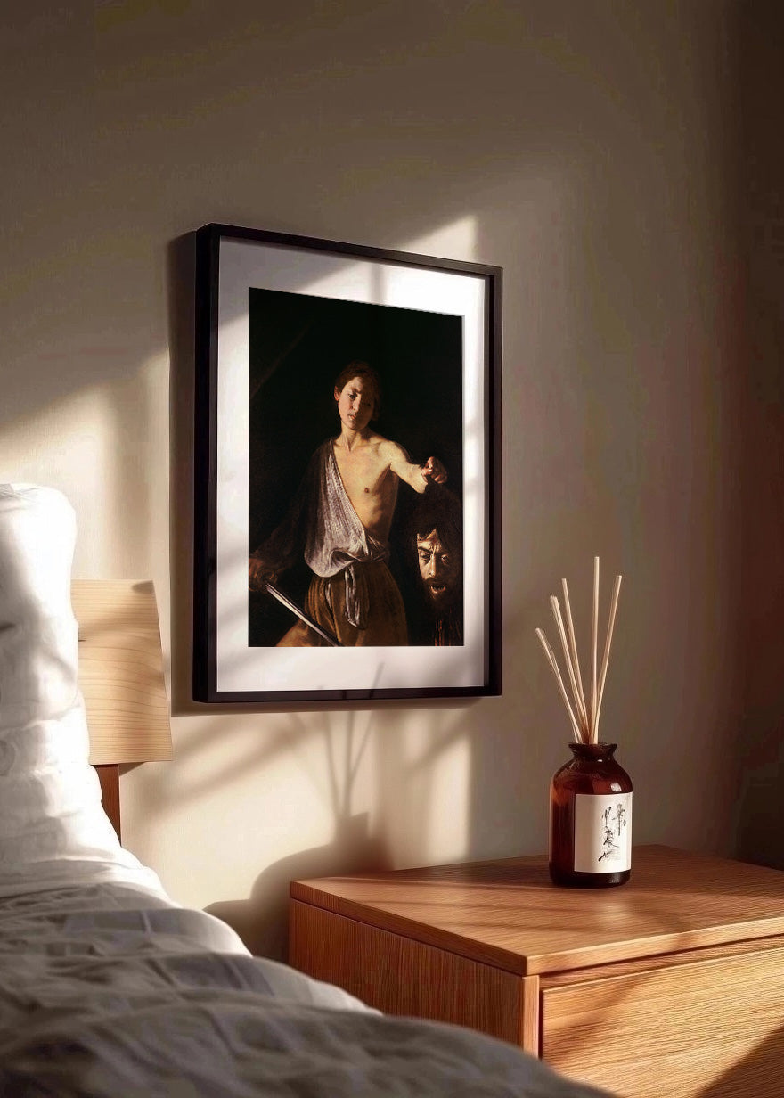 Cuadro David con la cabeza de Goliat (Caravaggio)
