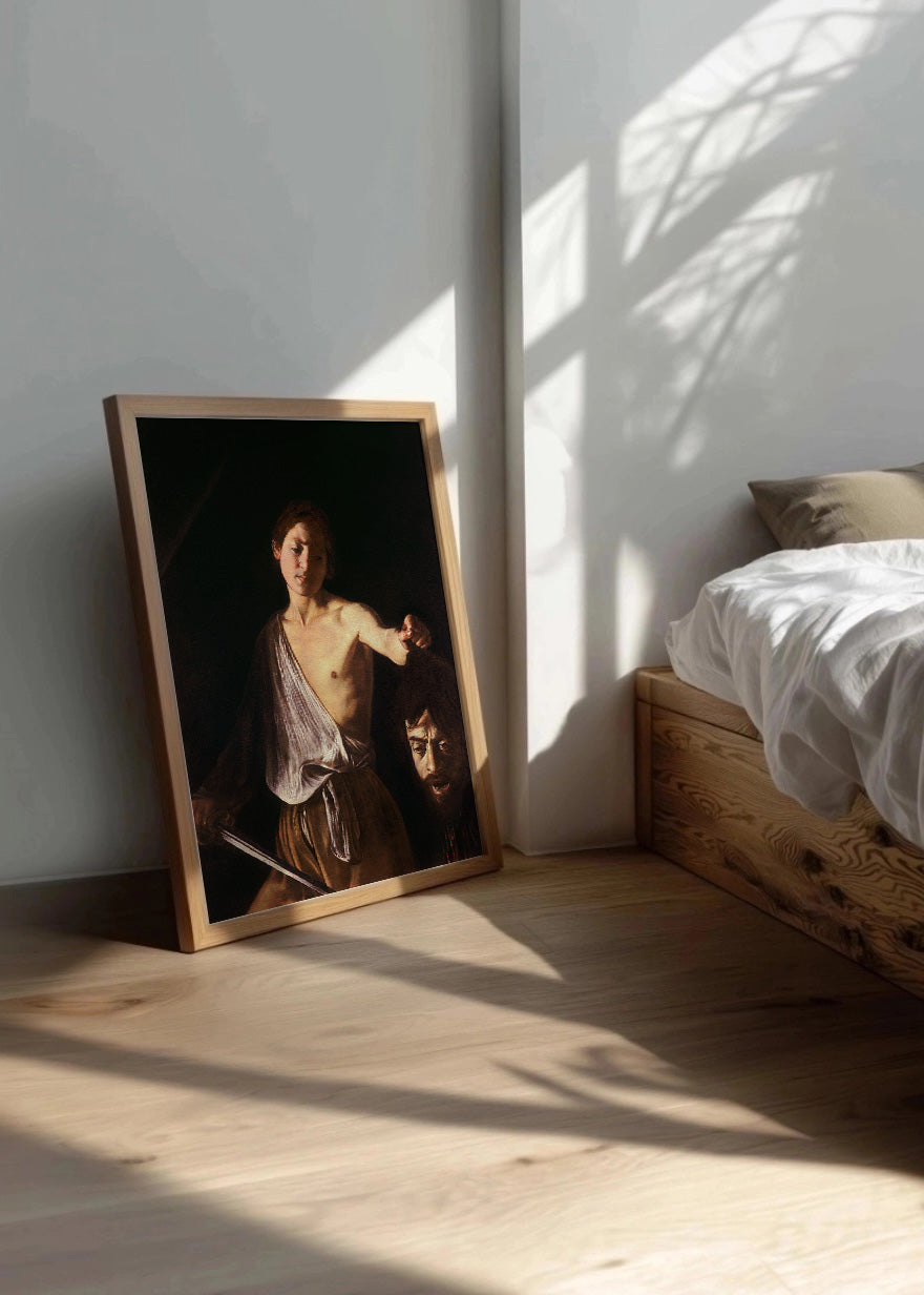 Cuadro David con la cabeza de Goliat (Caravaggio)