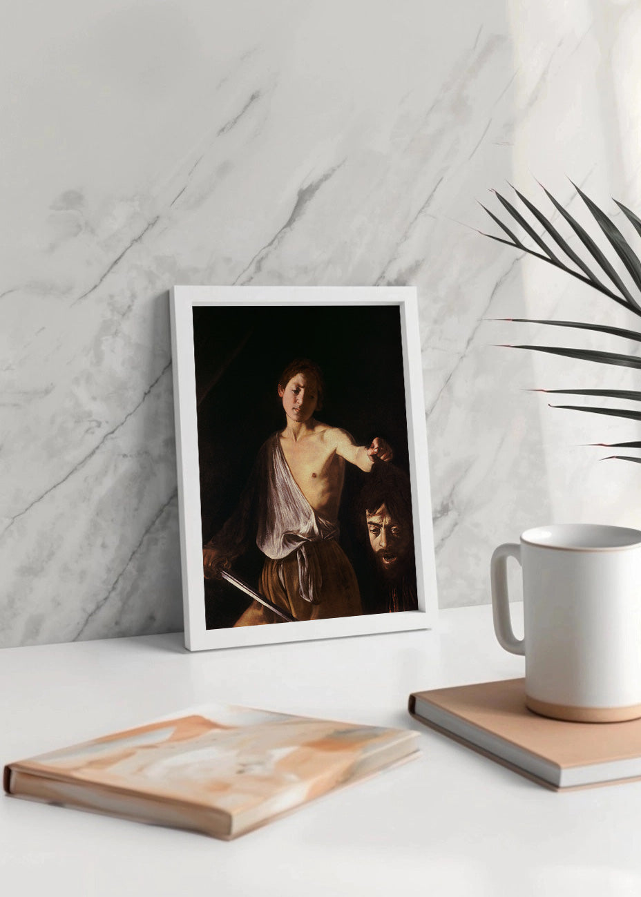 Cuadro David con la cabeza de Goliat (Caravaggio)