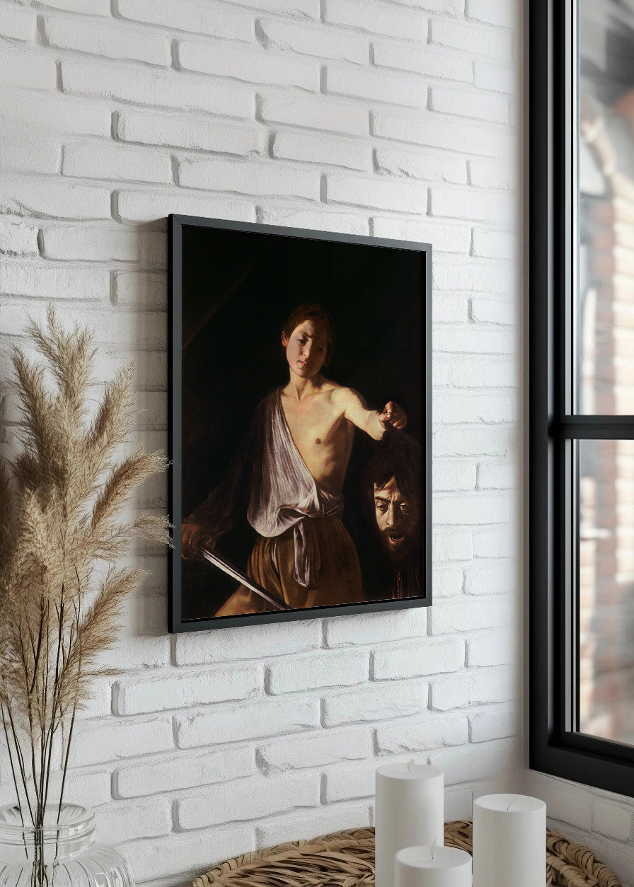 Cuadro David con la cabeza de Goliat (Caravaggio)