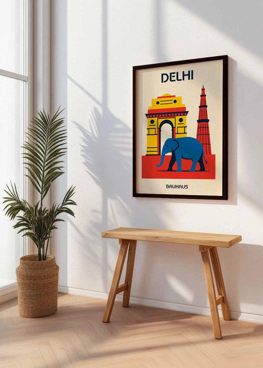 Cuadro Delhi Poster Bauhaus