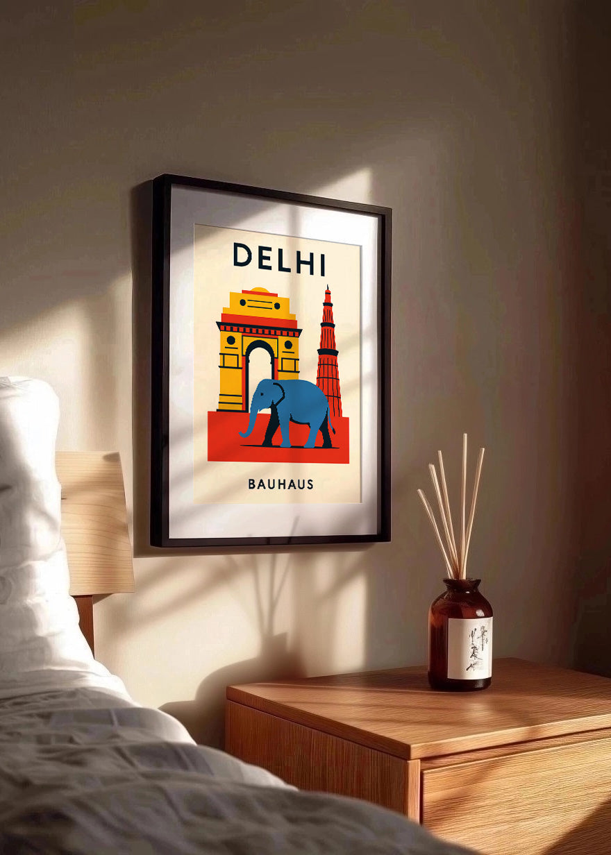 Cuadro Delhi Poster Bauhaus