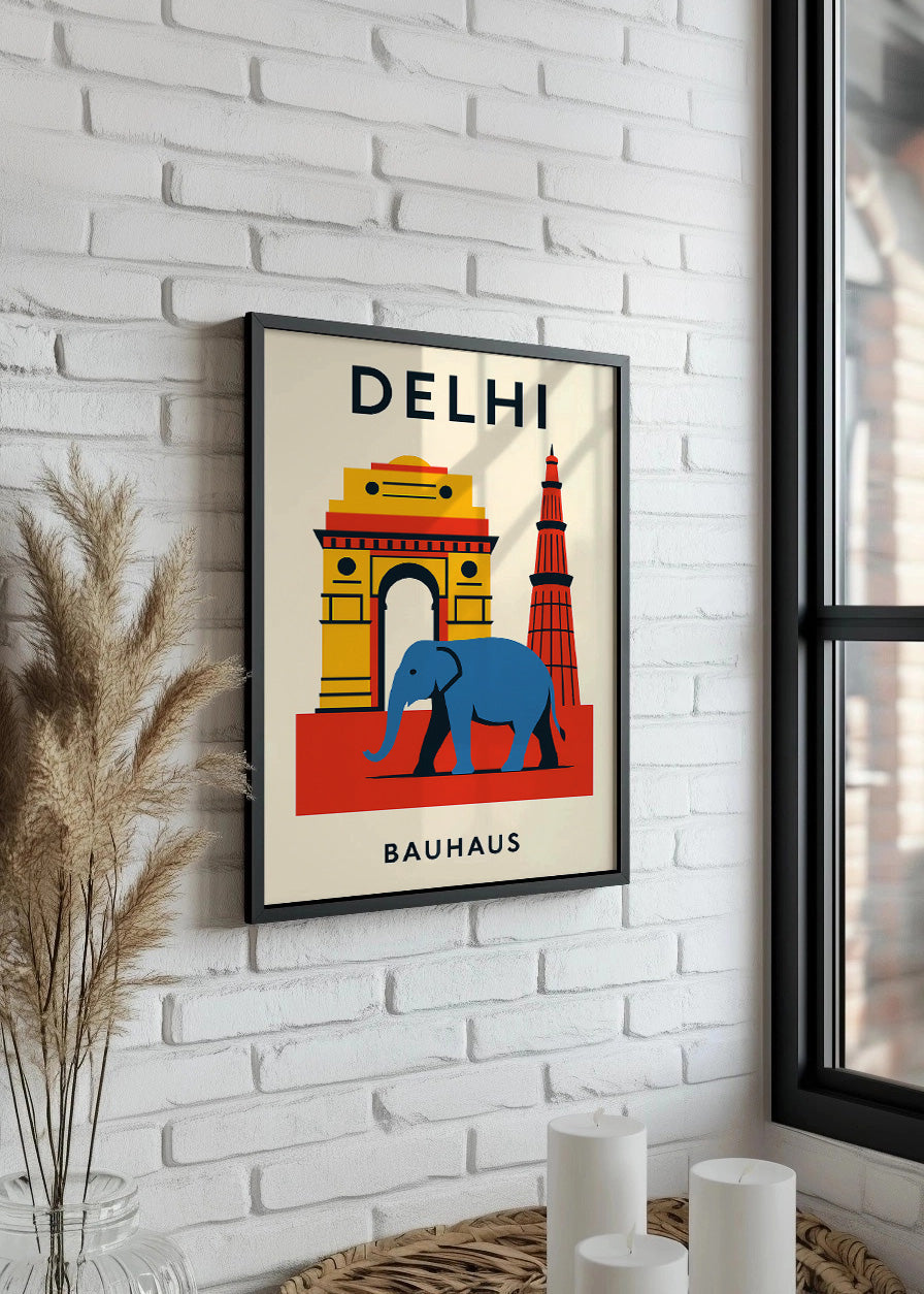 Cuadro Delhi Poster Bauhaus