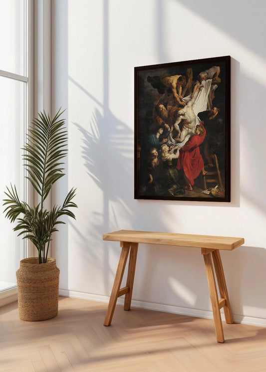 Cuadro Descendimiento de Cristo (Rubens)