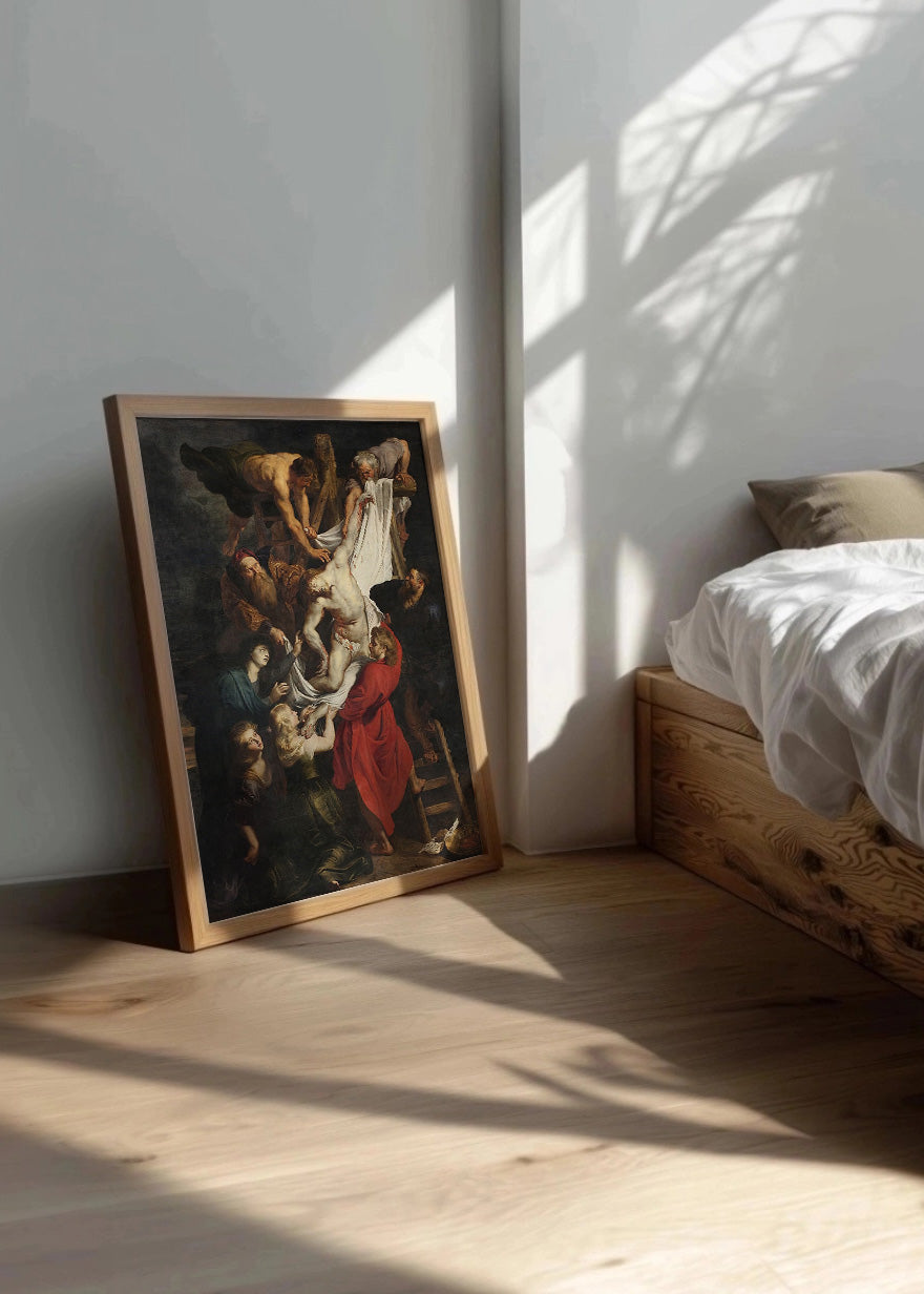 Cuadro Descendimiento de Cristo (Rubens)
