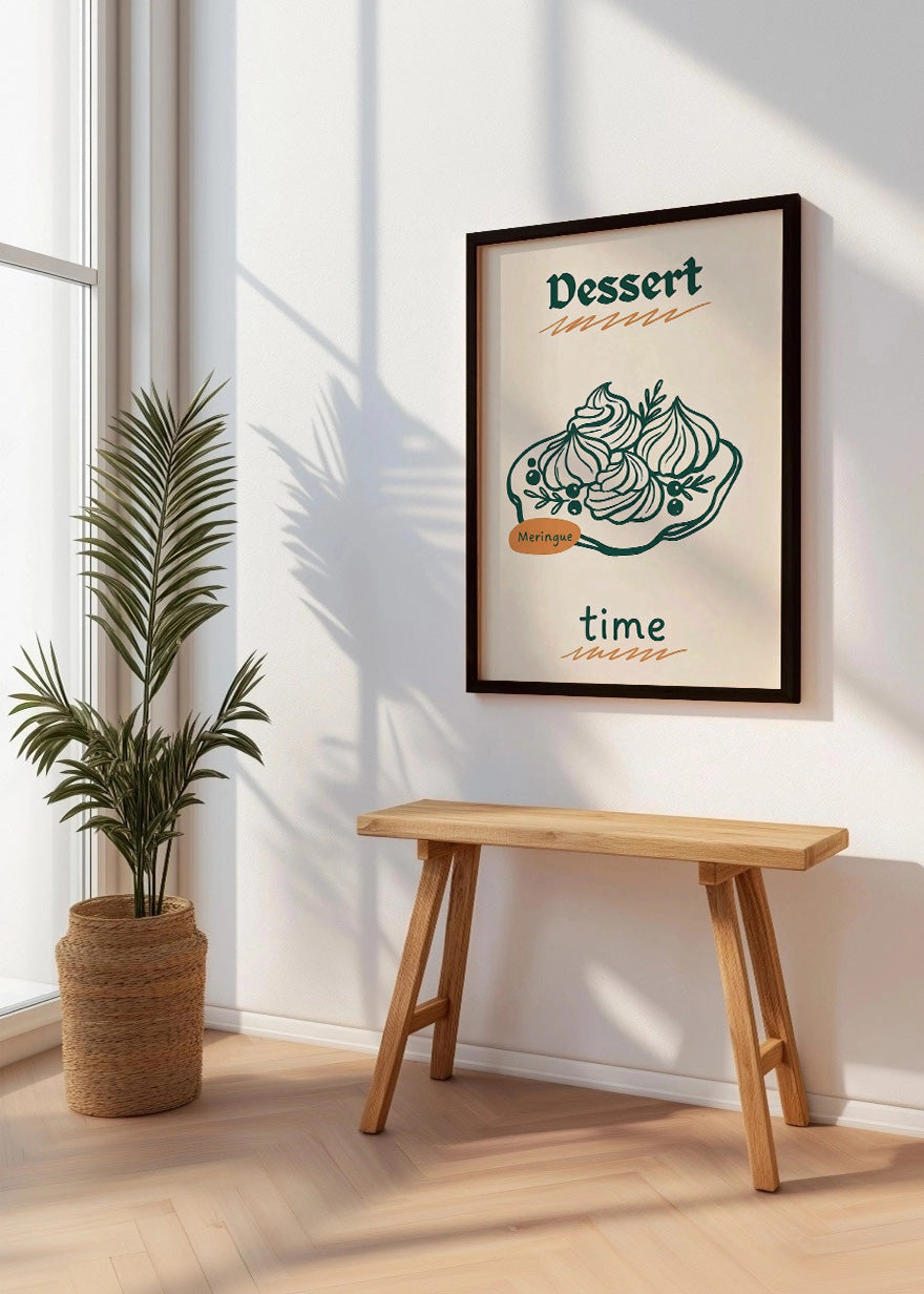 Cuadro Dessert time - Decoración de cocina