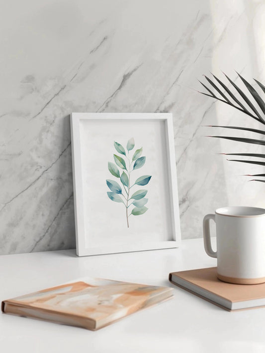 Cuadro Hojas de eualipto IV