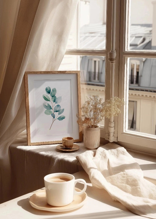 Cuadro Hojas de eucalipto II