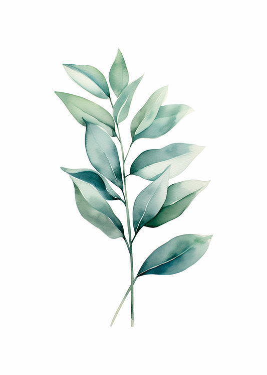 Cuadro Hojas de eucalipto III