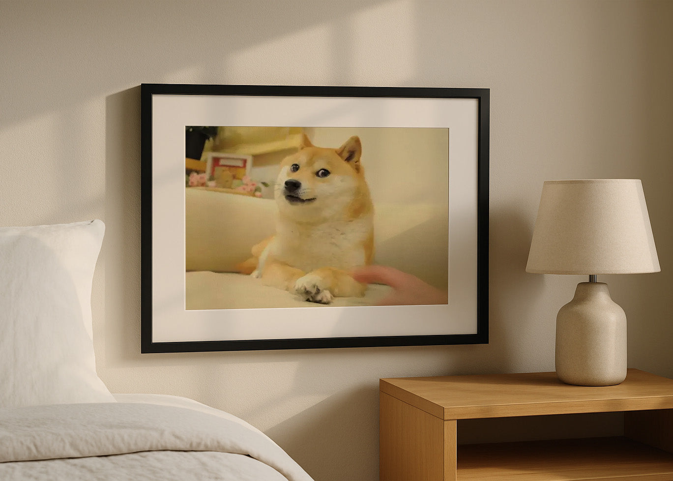 Cuadro Doge Perro Shiva aa