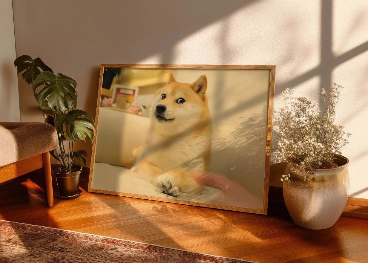 Cuadro Doge Perro Shiva aa