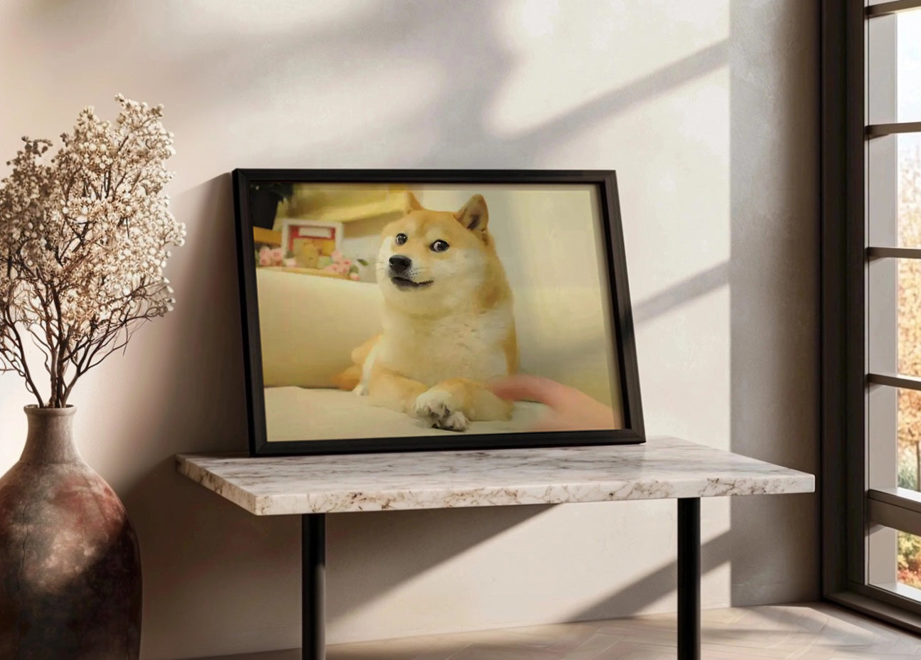 Cuadro Doge Perro Shiva aa