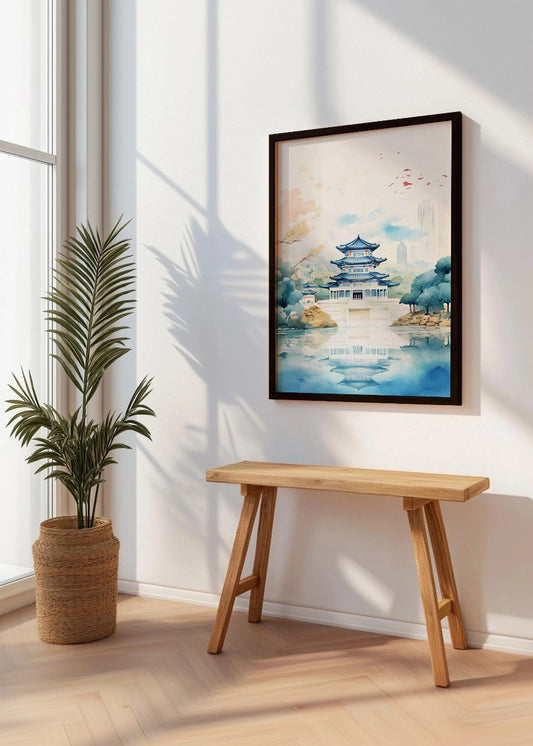 Cuadro Donde habita el guerrero