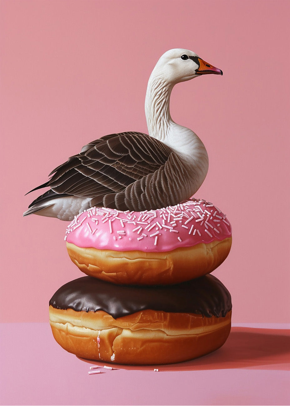 Cuadro Donut swan