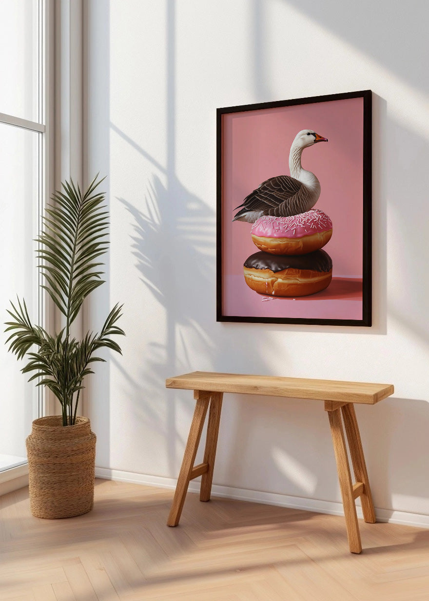 Cuadro Donut swan
