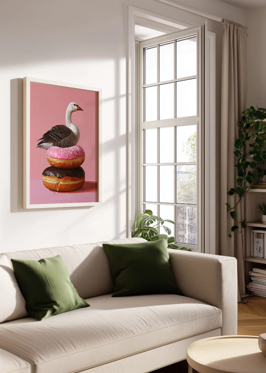 Cuadro Donut swan