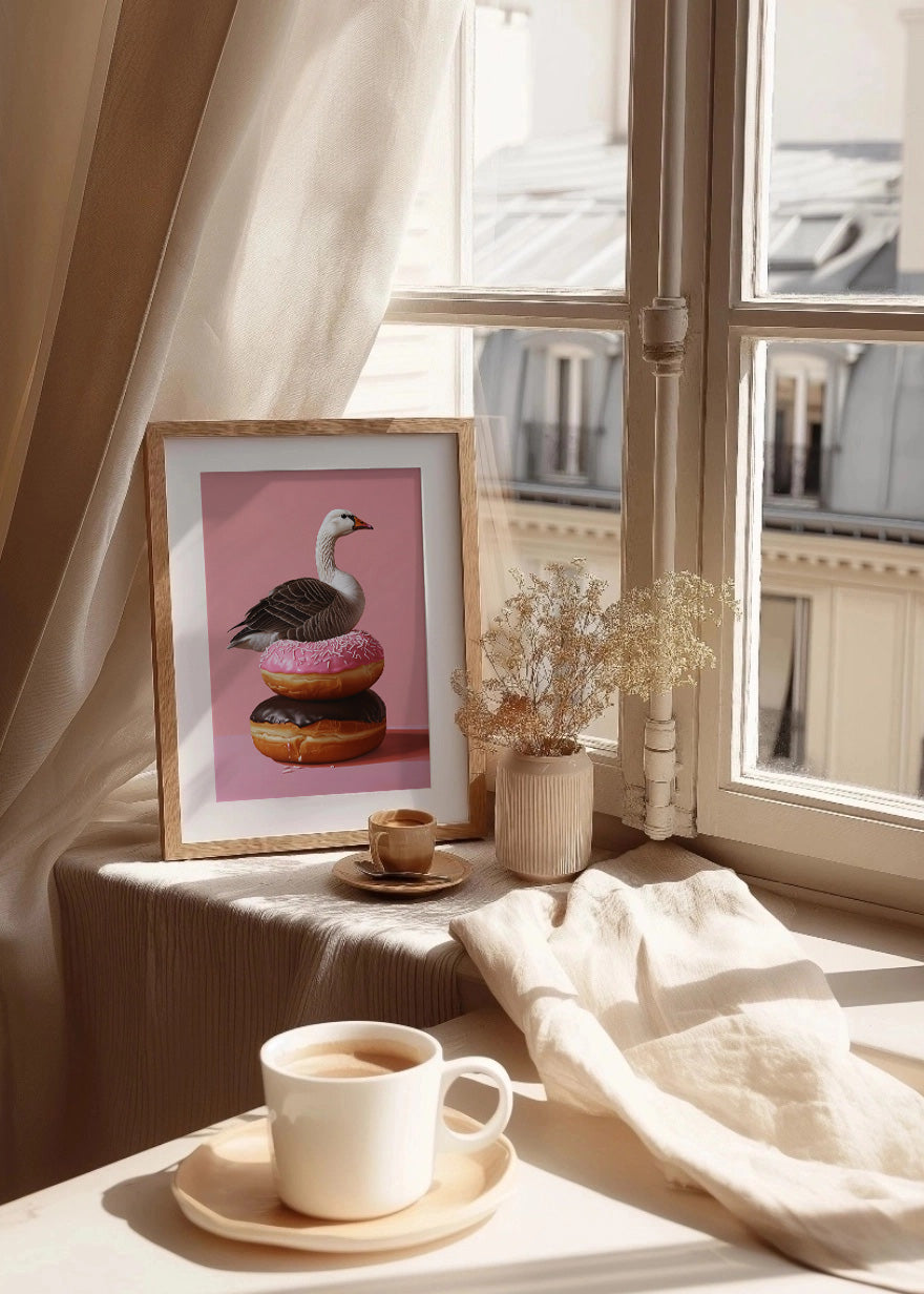 Cuadro Donut swan