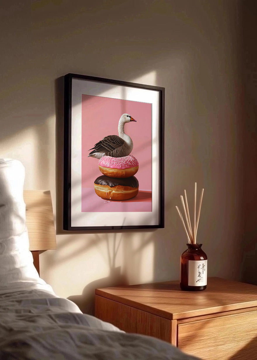 Cuadro Donut swan