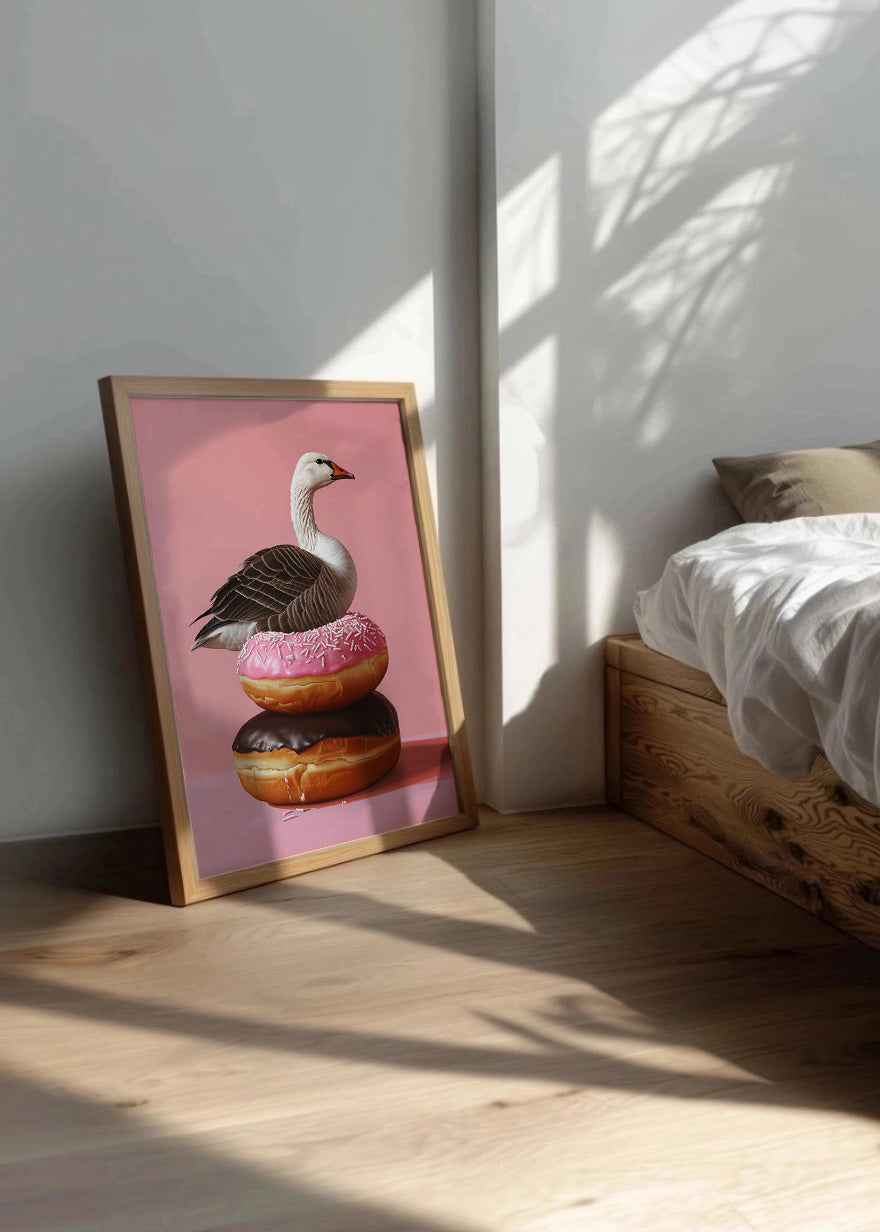 Cuadro Donut swan