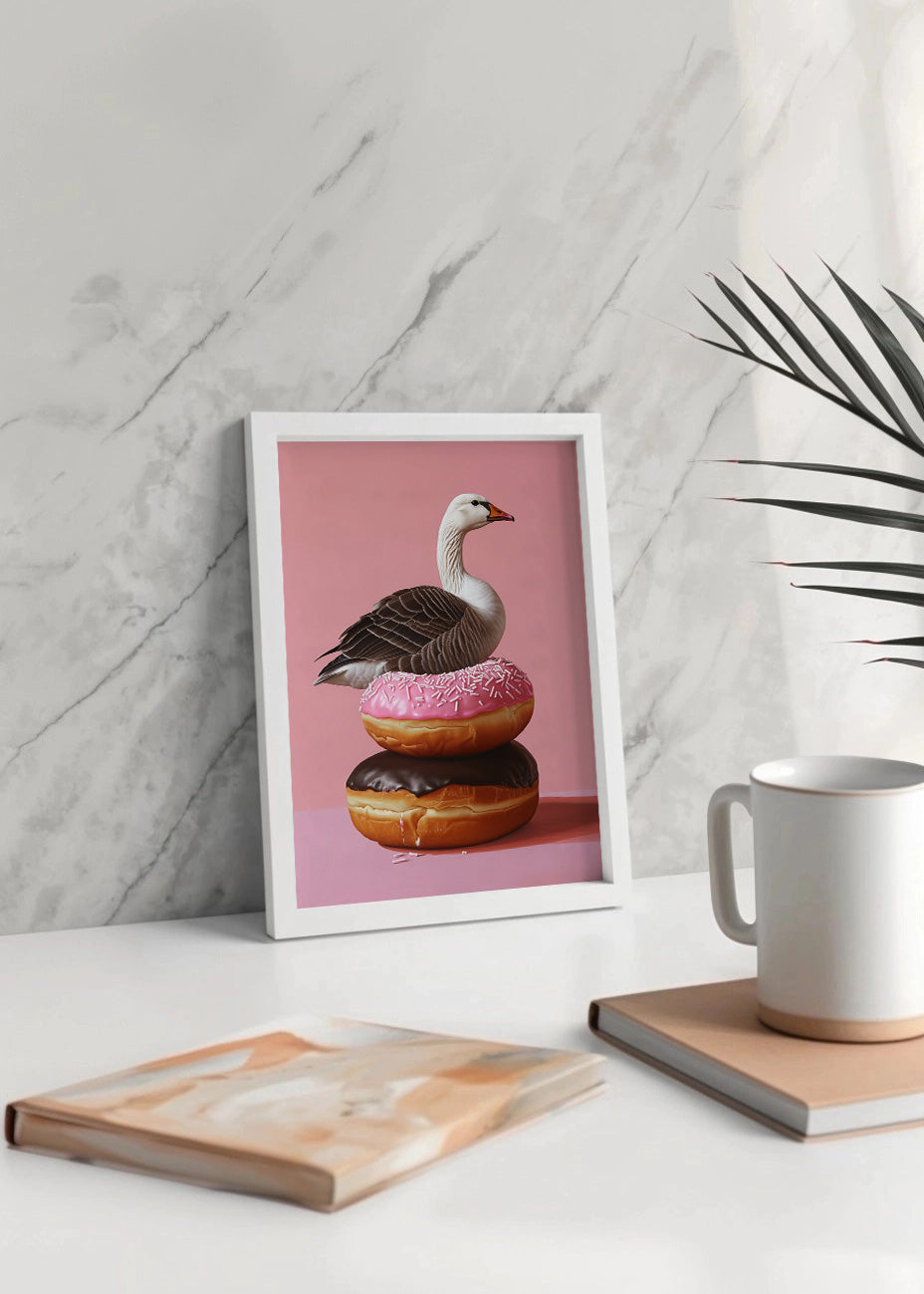 Cuadro Donut swan