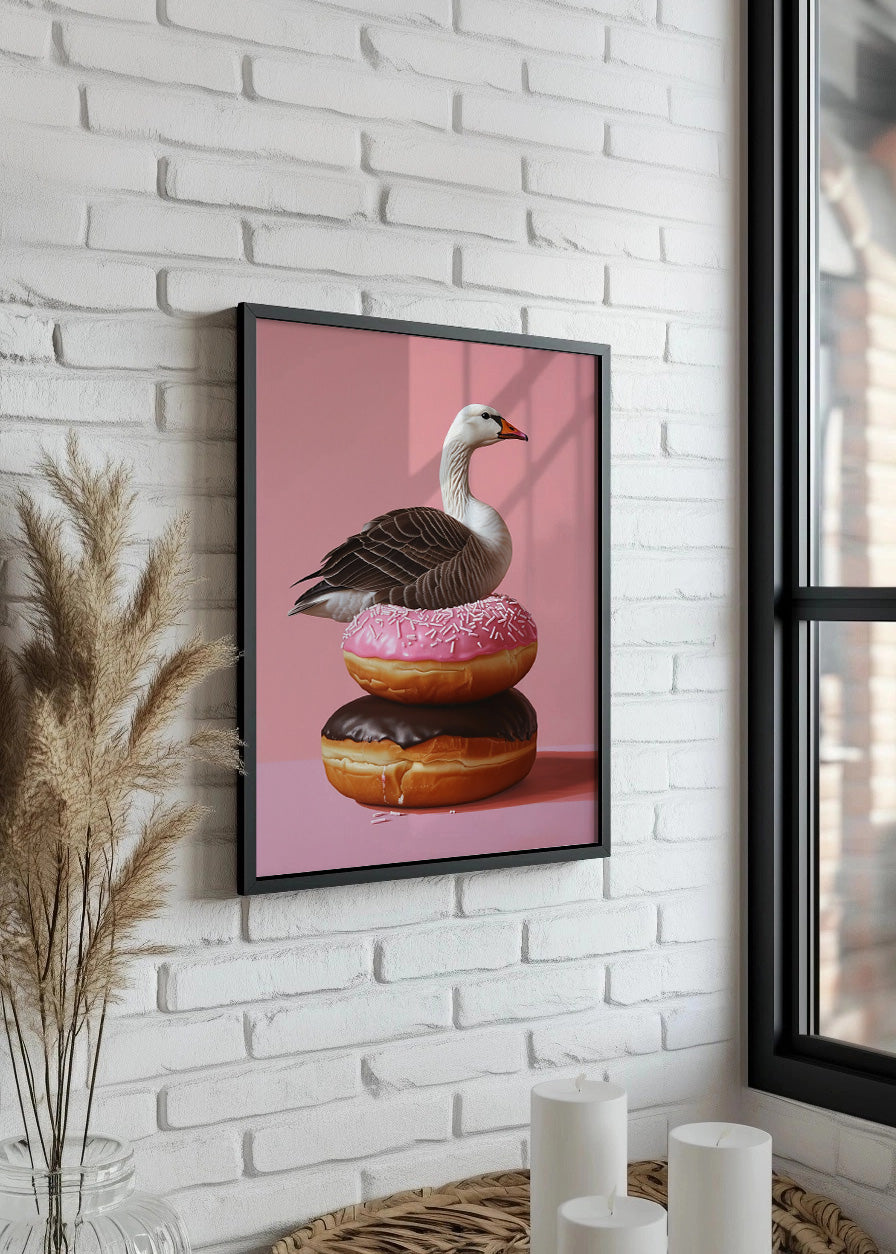 Cuadro Donut swan