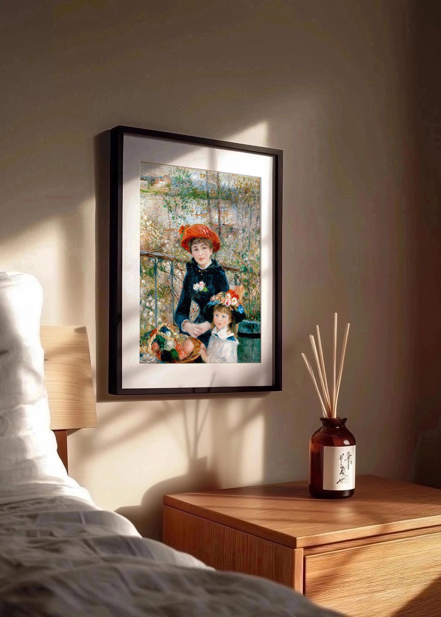 Cuadro Dos hermanas en la terraza (Renoir)