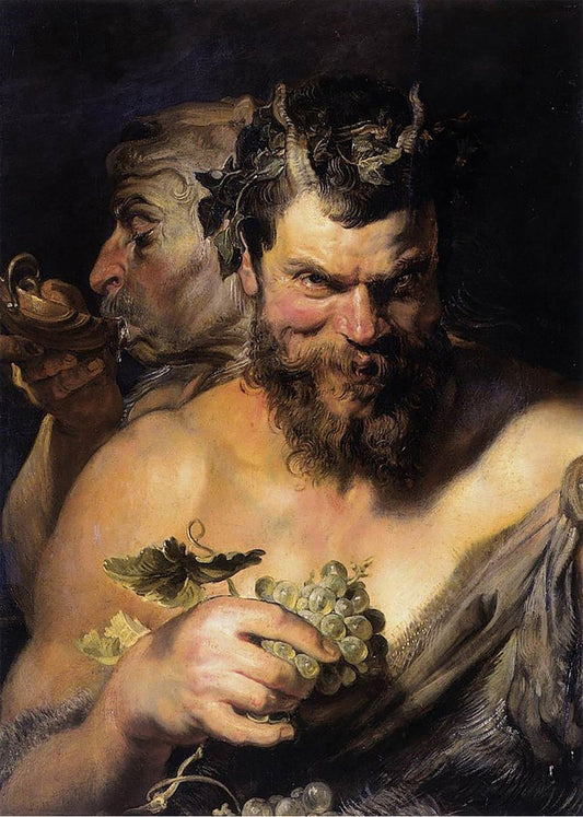 Cuadro Dos sátiros (Rubens)