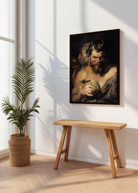 Cuadro Dos sátiros (Rubens)