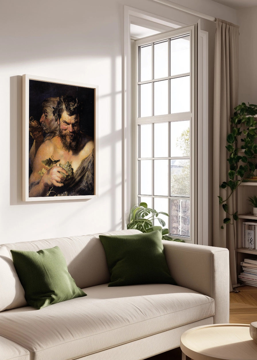 Cuadro Dos sátiros (Rubens)