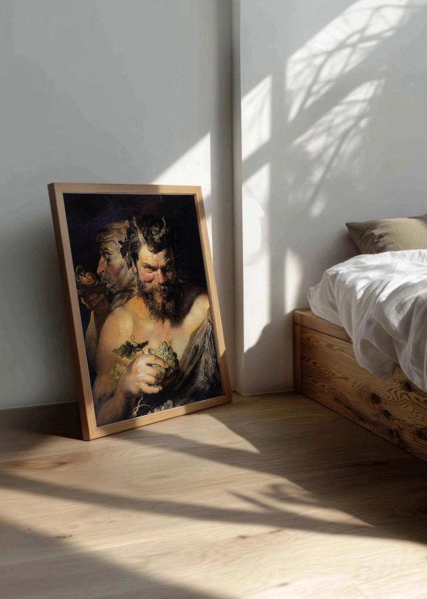 Cuadro Dos sátiros (Rubens)