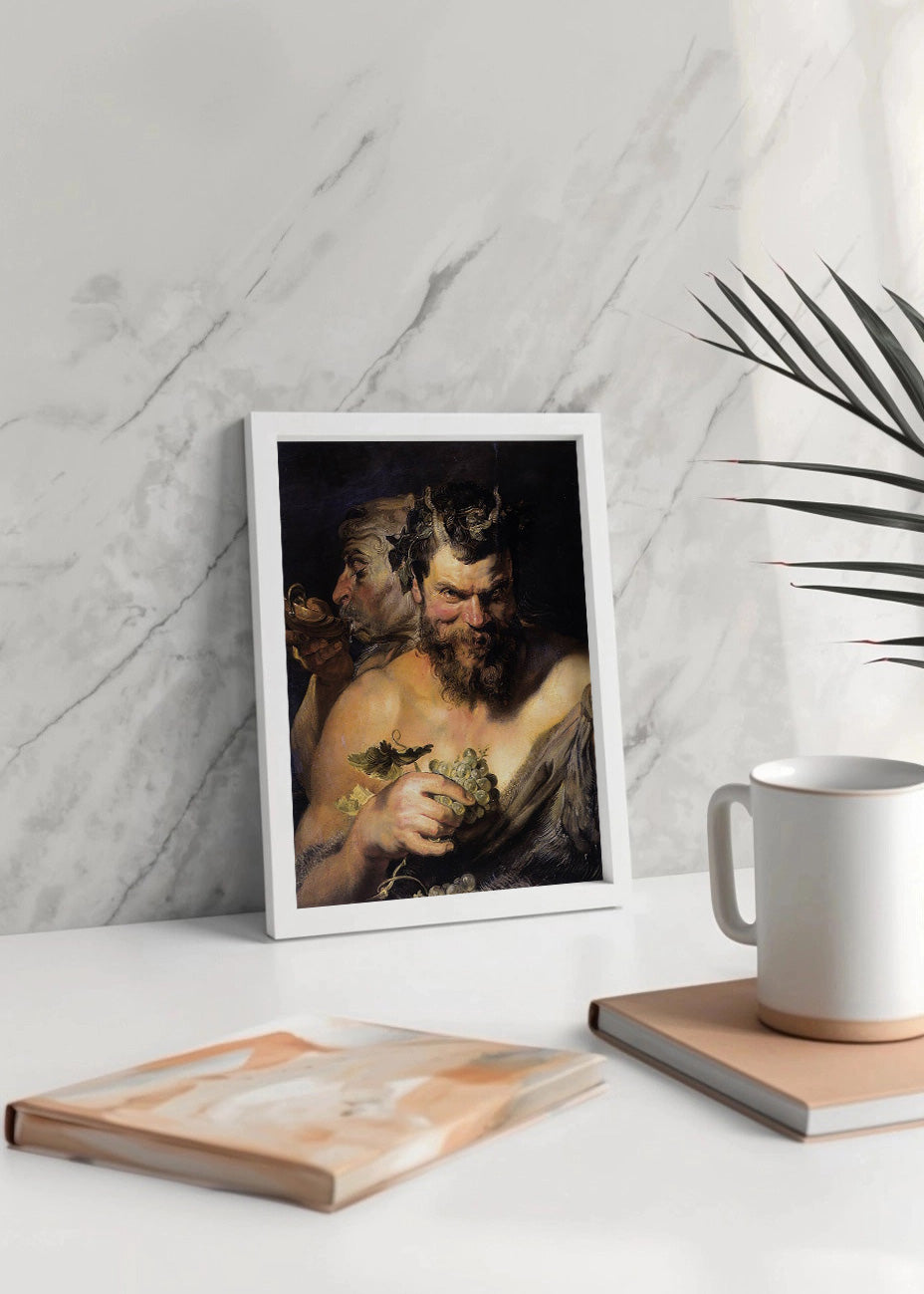Cuadro Dos sátiros (Rubens)