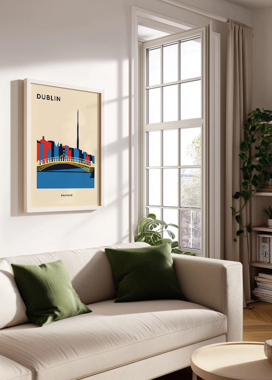 Cuadro Dublin Poster Bauhaus