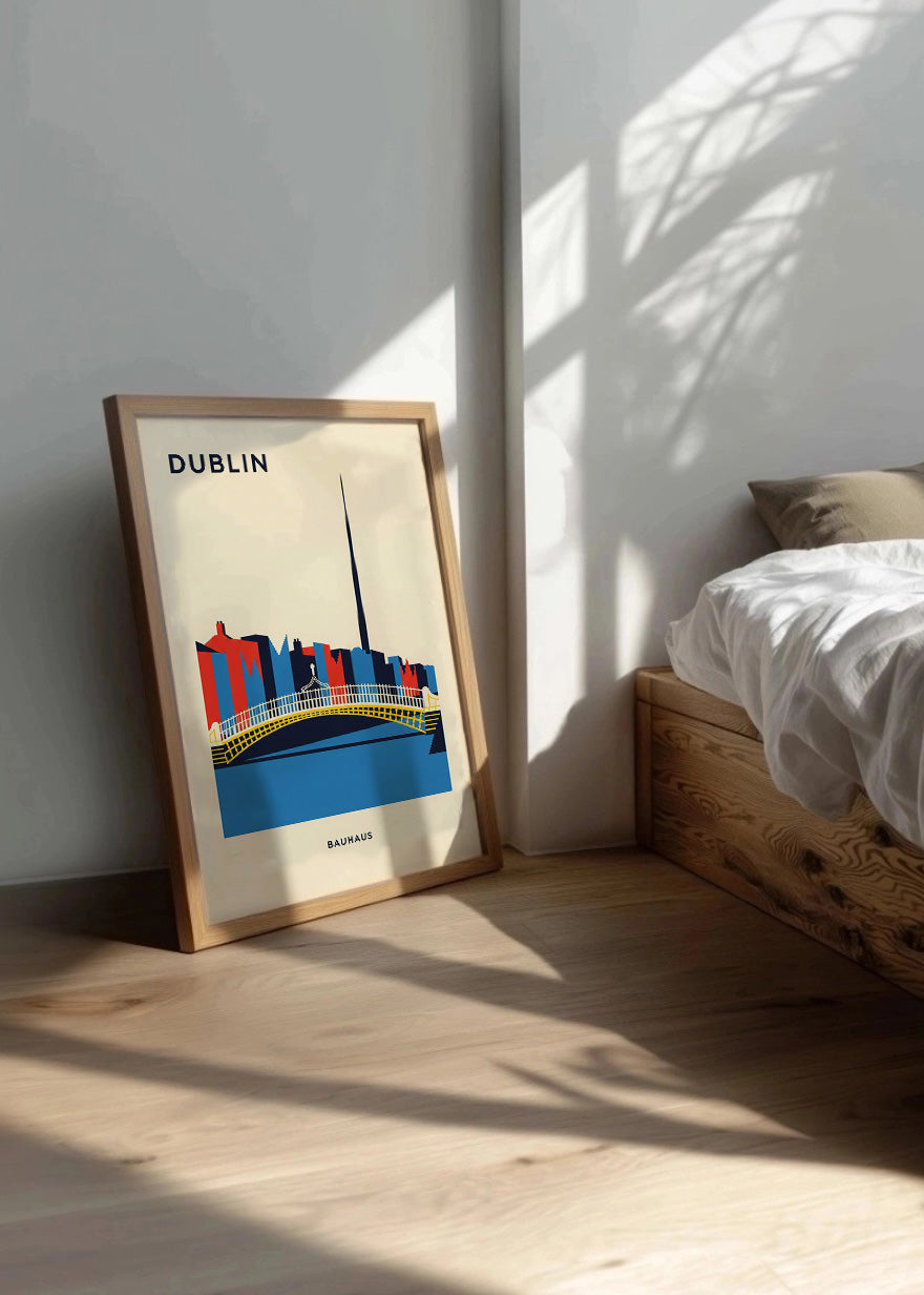 Cuadro Dublin Poster Bauhaus